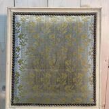 Set of 6 Louis XVI chairs. Beige rechampi