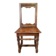 Chaise Lorraine en chêne, XIXe