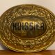 Metal bailiff's plate