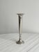 Small single-flower vase in lightweight metal