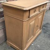 Buffet bas sapin rustique vintage