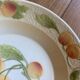 Hollow fruit barbotine Saint Clément dish
