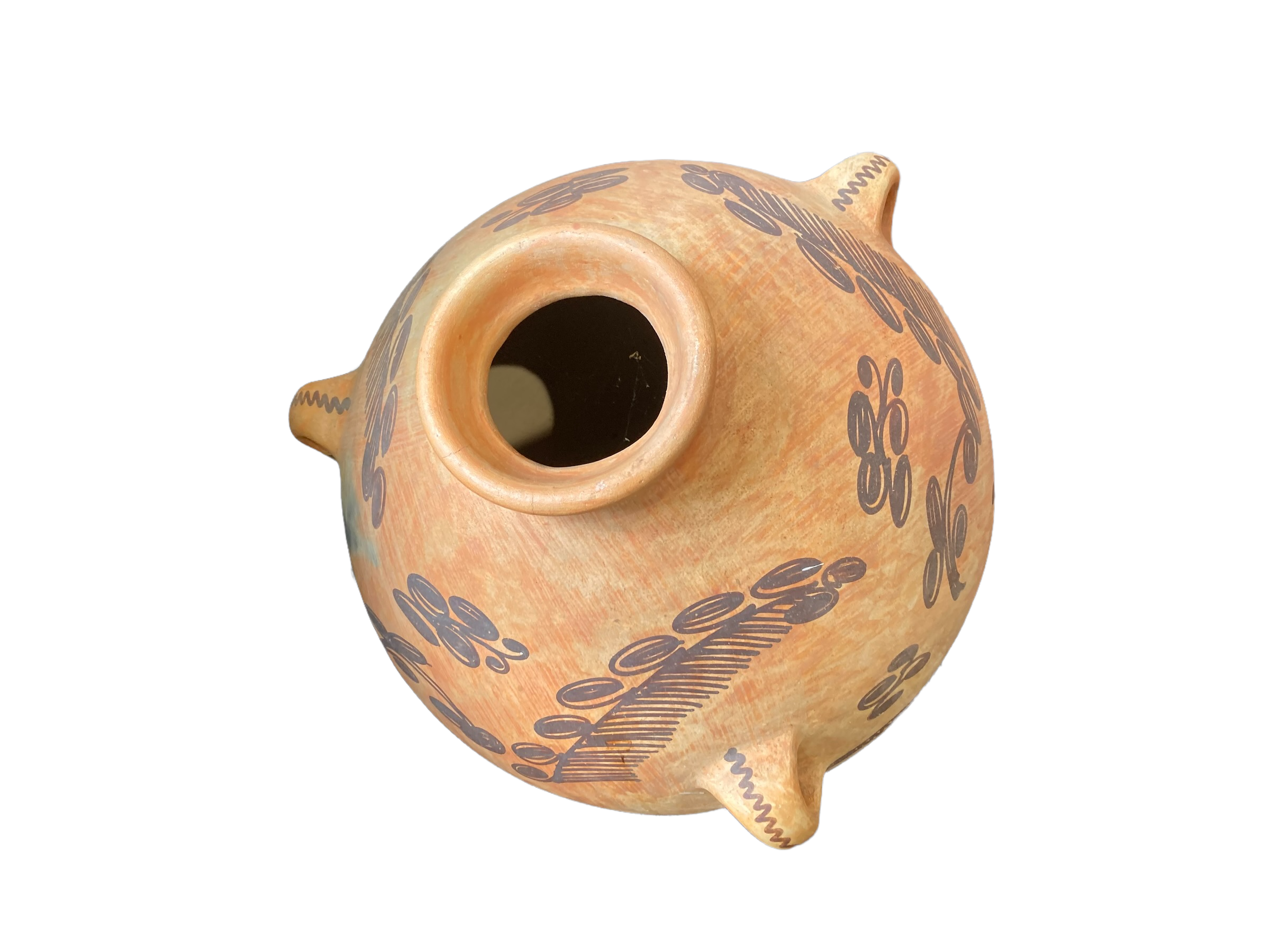 Terracotta anses jar