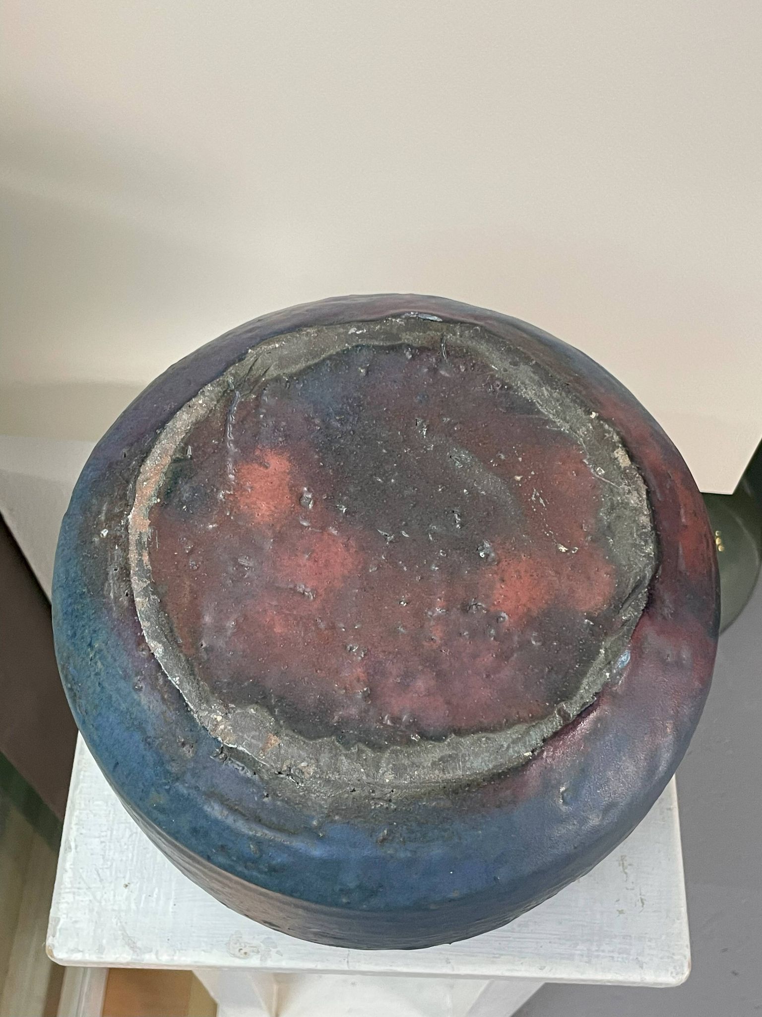 Vase bleu