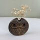 Vintage ceramic owl stylised soliflore