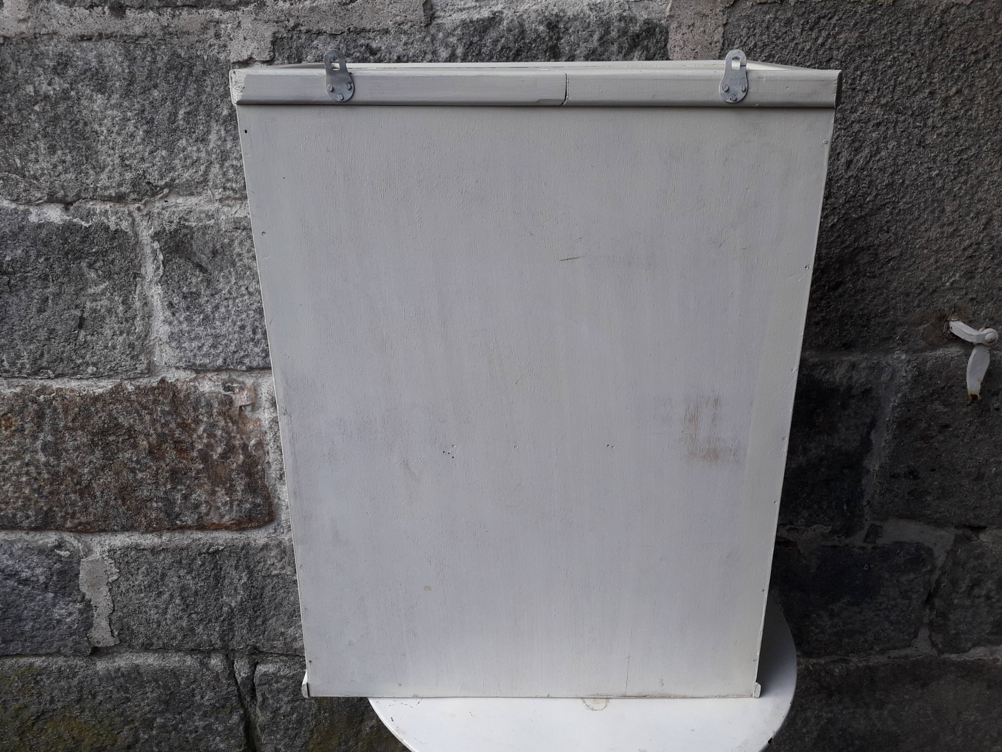 Showcase, vintage wall shelf