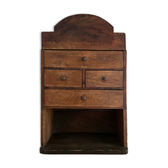 Small antique storage unit with drawers