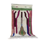 Tapis berbère Azilal en laine fait main 230 X 125 CM