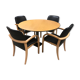 Table ronde et 4 fauteuils