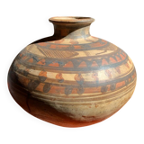 Painted Indian jar