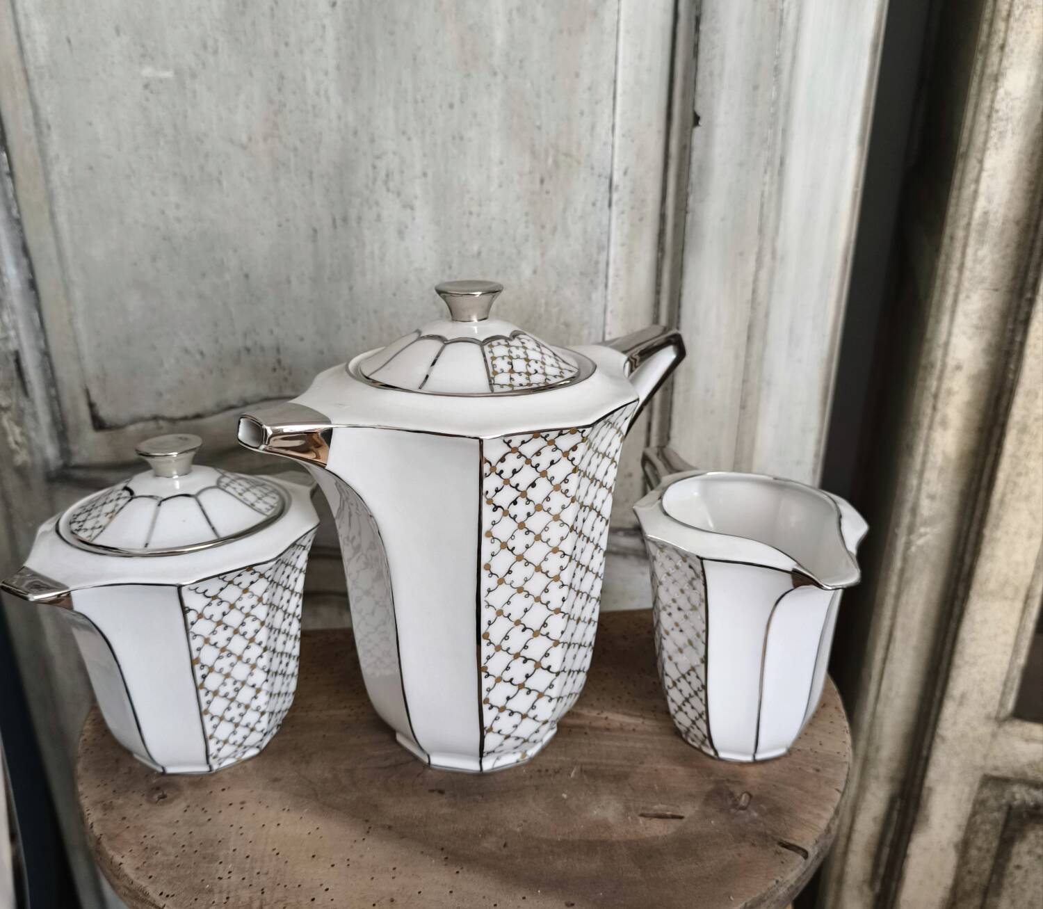 Limoges Glitter Porcelain