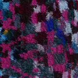 Berber carpet boucharouette wide 175x140 cm