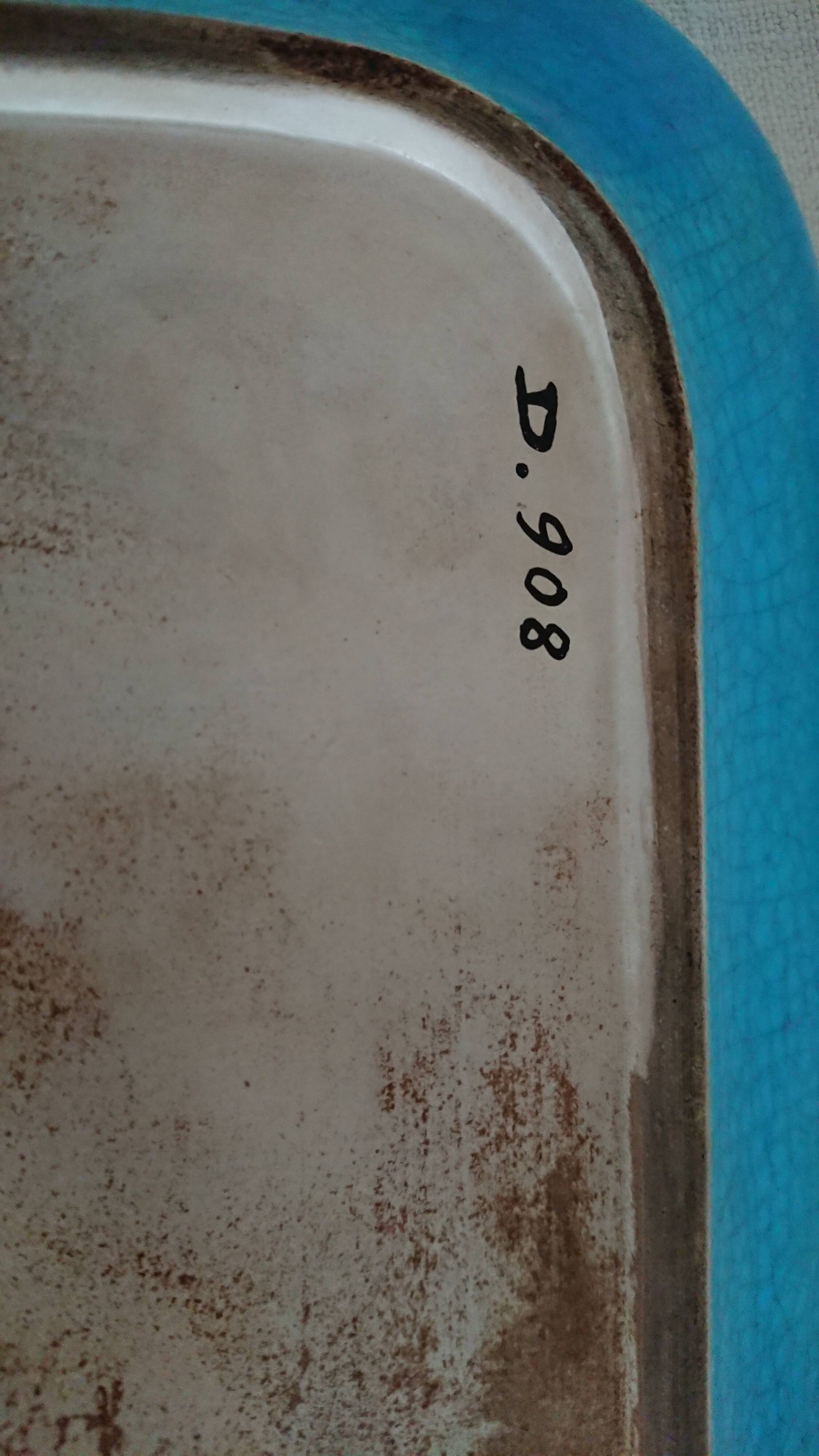 Emaux de longwy tray