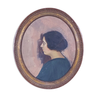 French female portrait