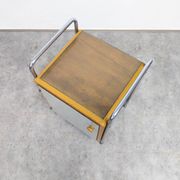 Paire de tables de nuit en tube d'acier par Hynek Gottwald, 1930