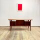 Mid-Century Danish Teak Desk by Peter Løvig Nielsen for Hedensted Møbelfabrik, Denmark, 1970s