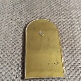 Brass mirror