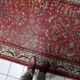 Handmade vintage Persian distressed Hamadan rug 128cm x 189cm, 1950s