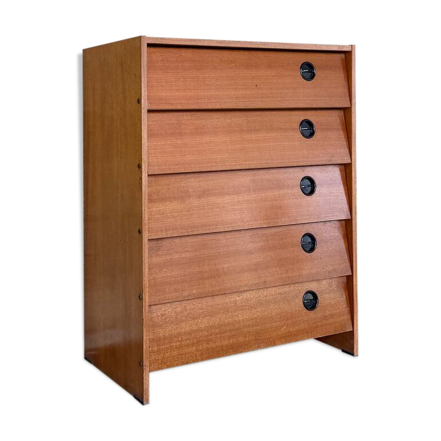 Vintage teak shoe cabinet – 1960s