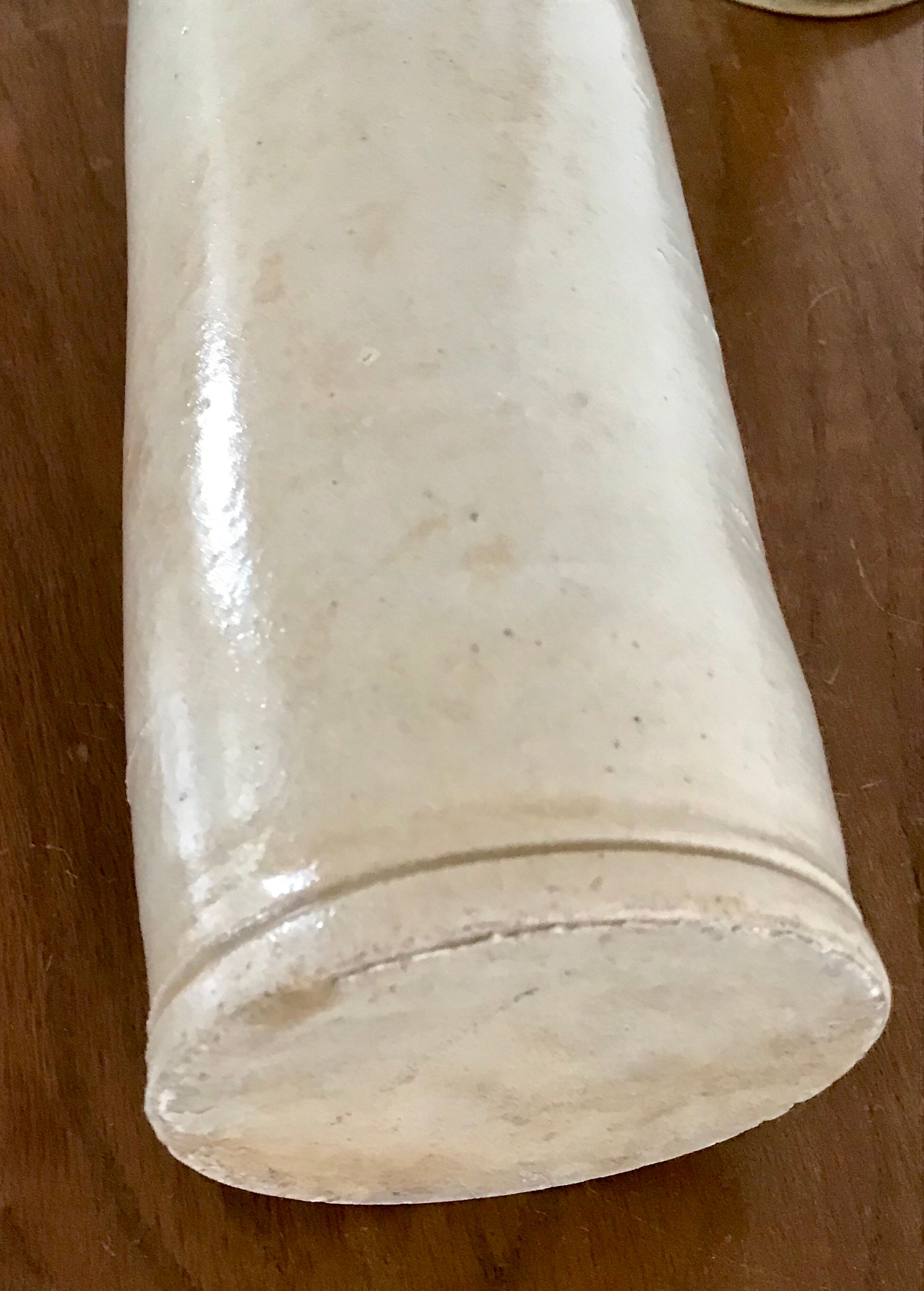 Glazed stoneware bottle