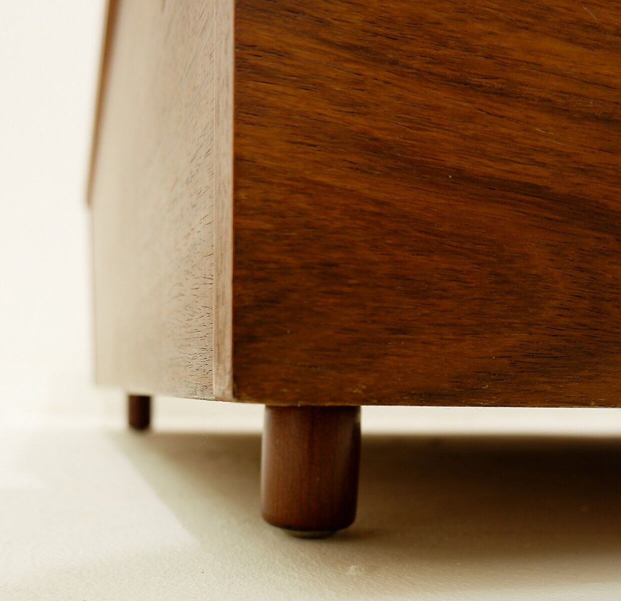 Coffee table with two opening compartments