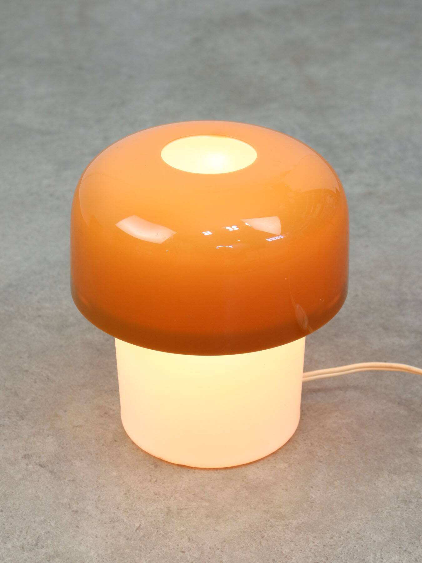 Space Age Mushroom Table Lamp by Luigi Massoni for Guzzini, 1970s