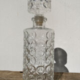 Vintage round whisky decanter