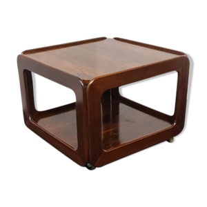 Table basse en palissandre de Mustering