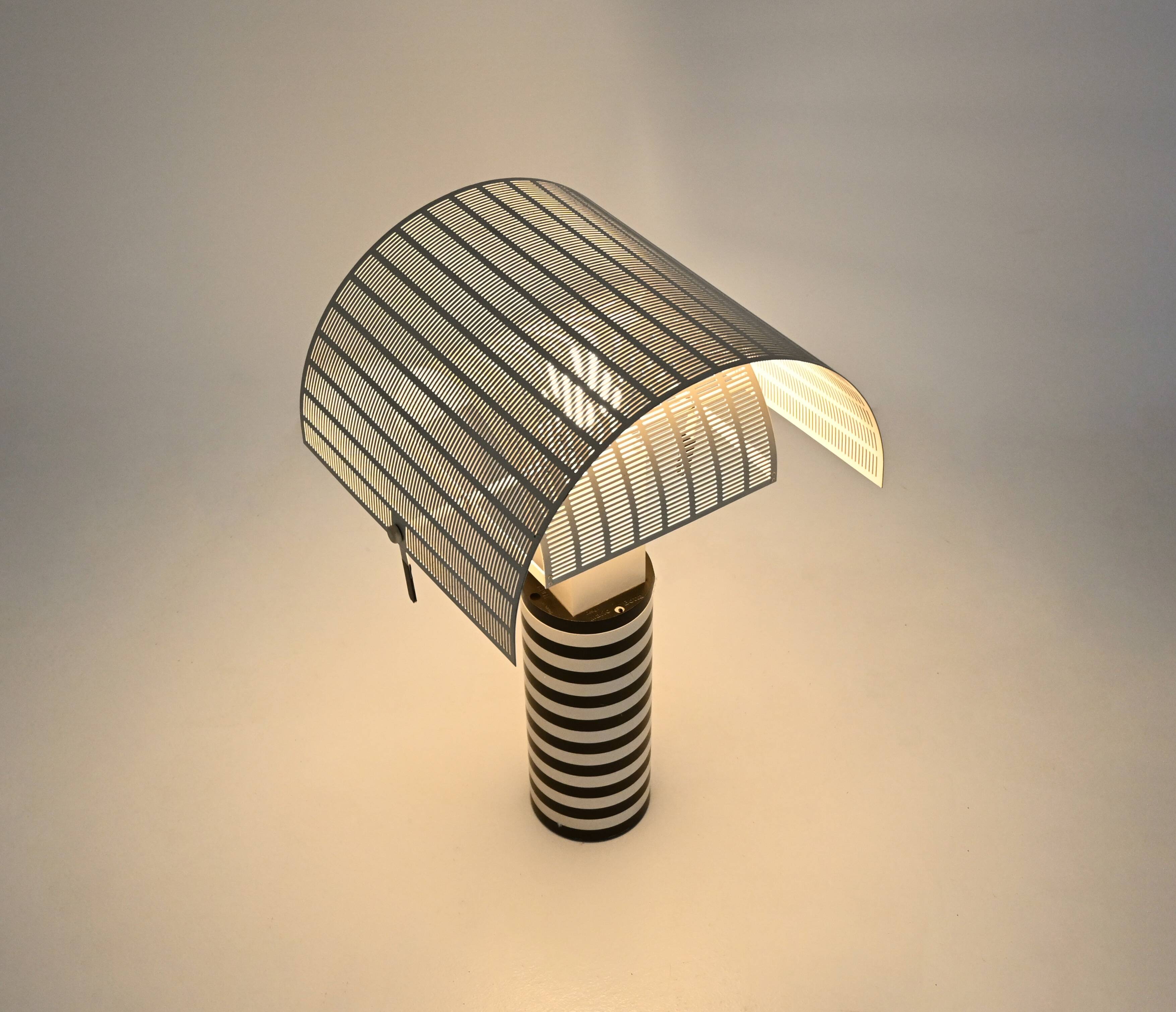 Shogun table lamp by Mario Botta for Artemide, 1986