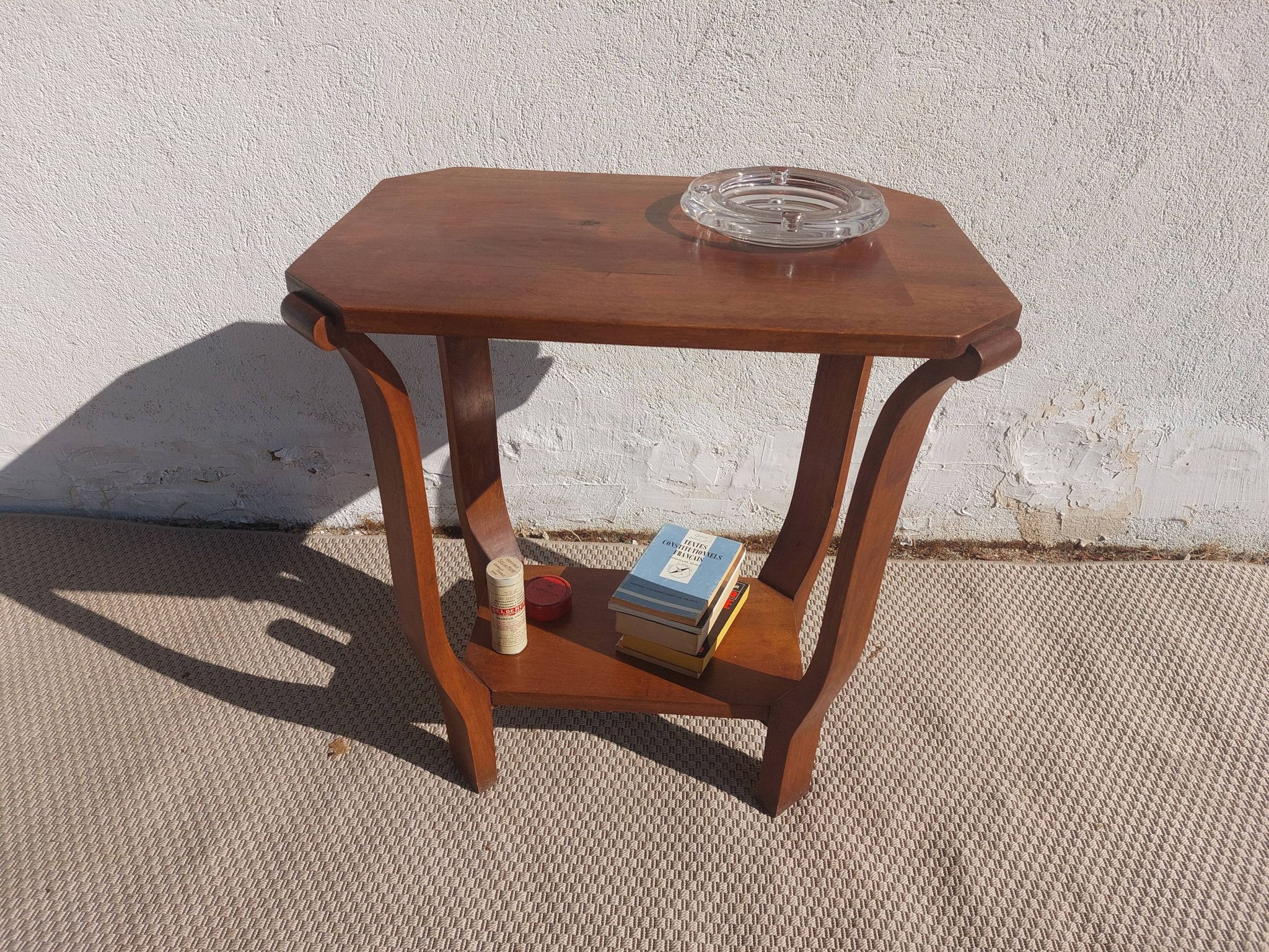 rectangular Art Deco side table