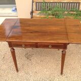 Louis XVI style table in rosewood with lemon inlay