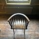 Circa Early 19th Century Century Welsh Vernacular Stick Back Hedge Chair