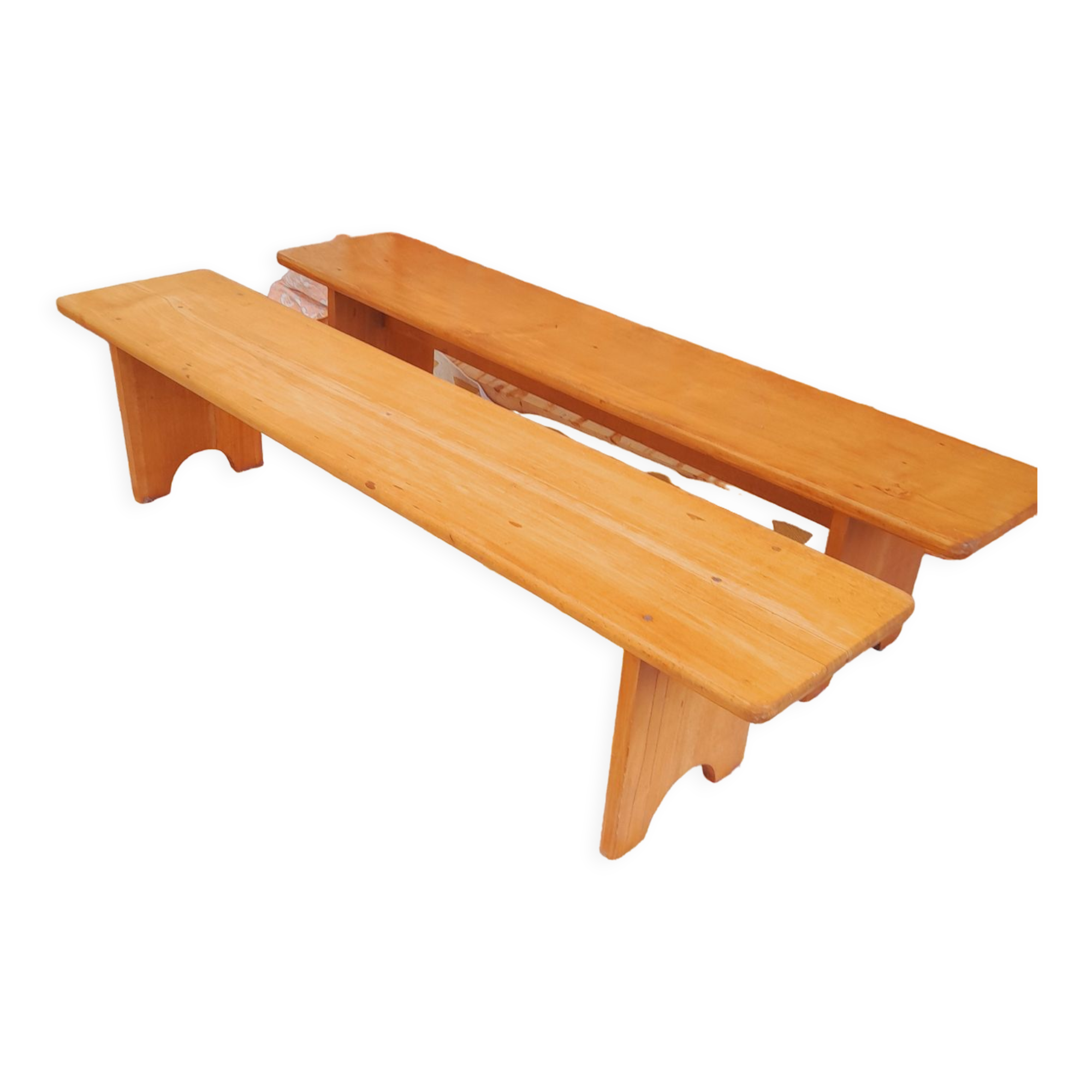 2 farm benches
