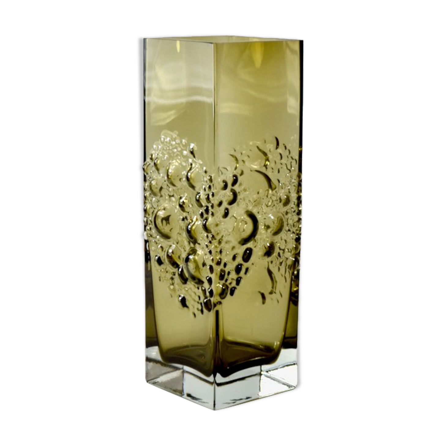 Modernist glass vase