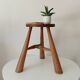 Brutalist tripod stool from the 1950s/60s.
