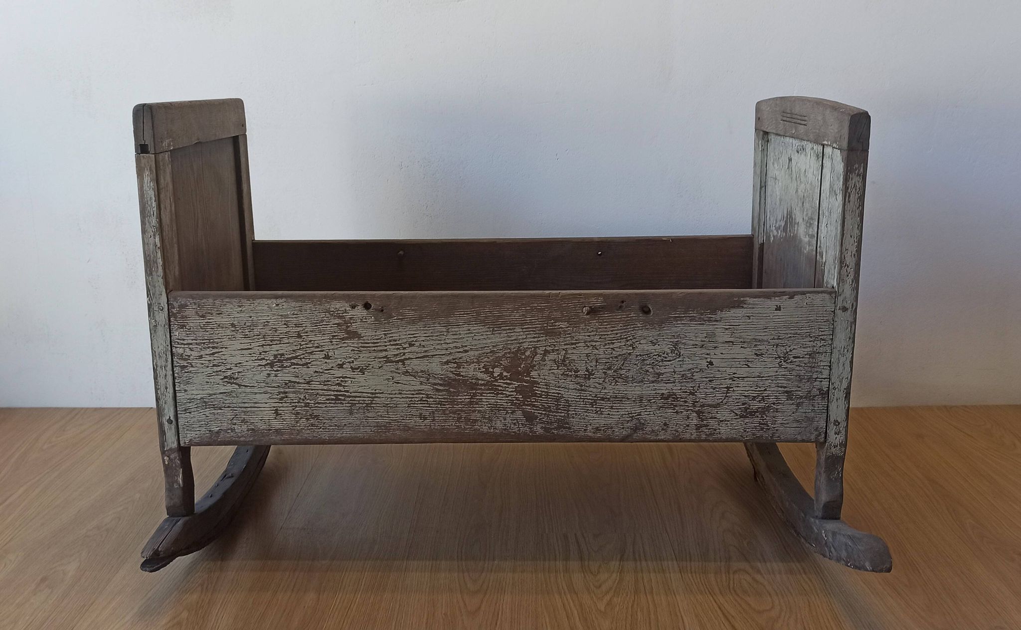 Old, antique cradle.