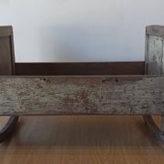 Old, antique cradle.