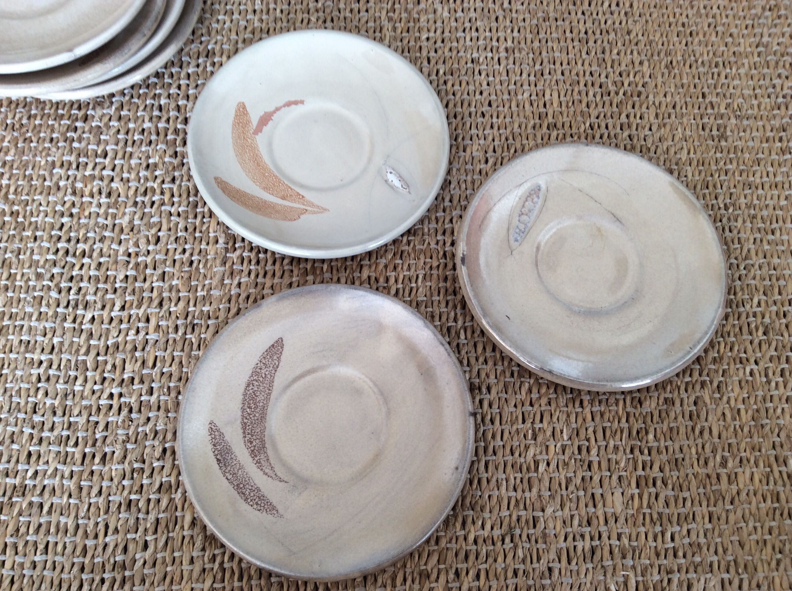 7 Vallauris coffee cups