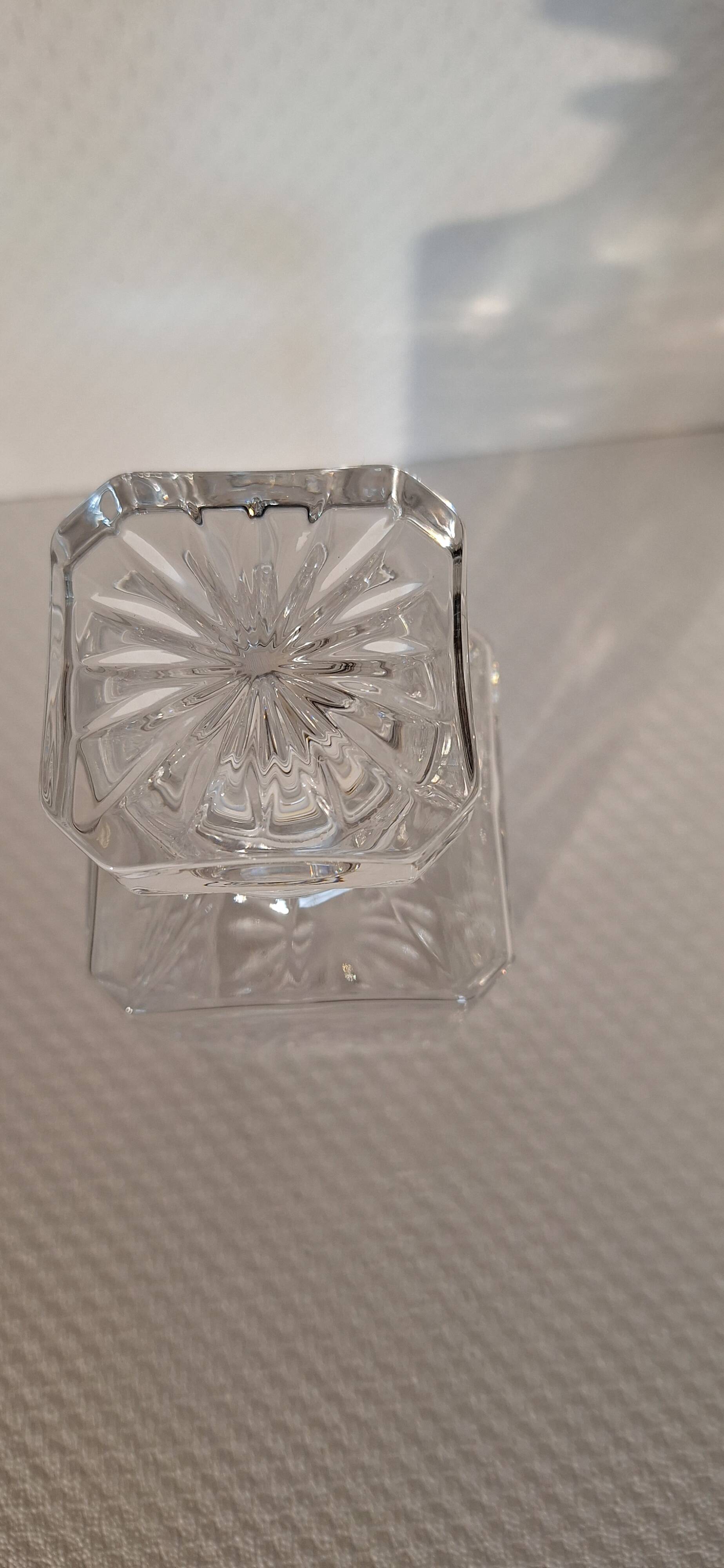 Lorraine crystal whiskey decanter