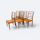 Série de Chaises scandinaves années 1960 de Niels Otto Møller