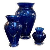 Daum series of three vases