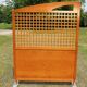Vintage wooden design room divider Claustra Laudescher