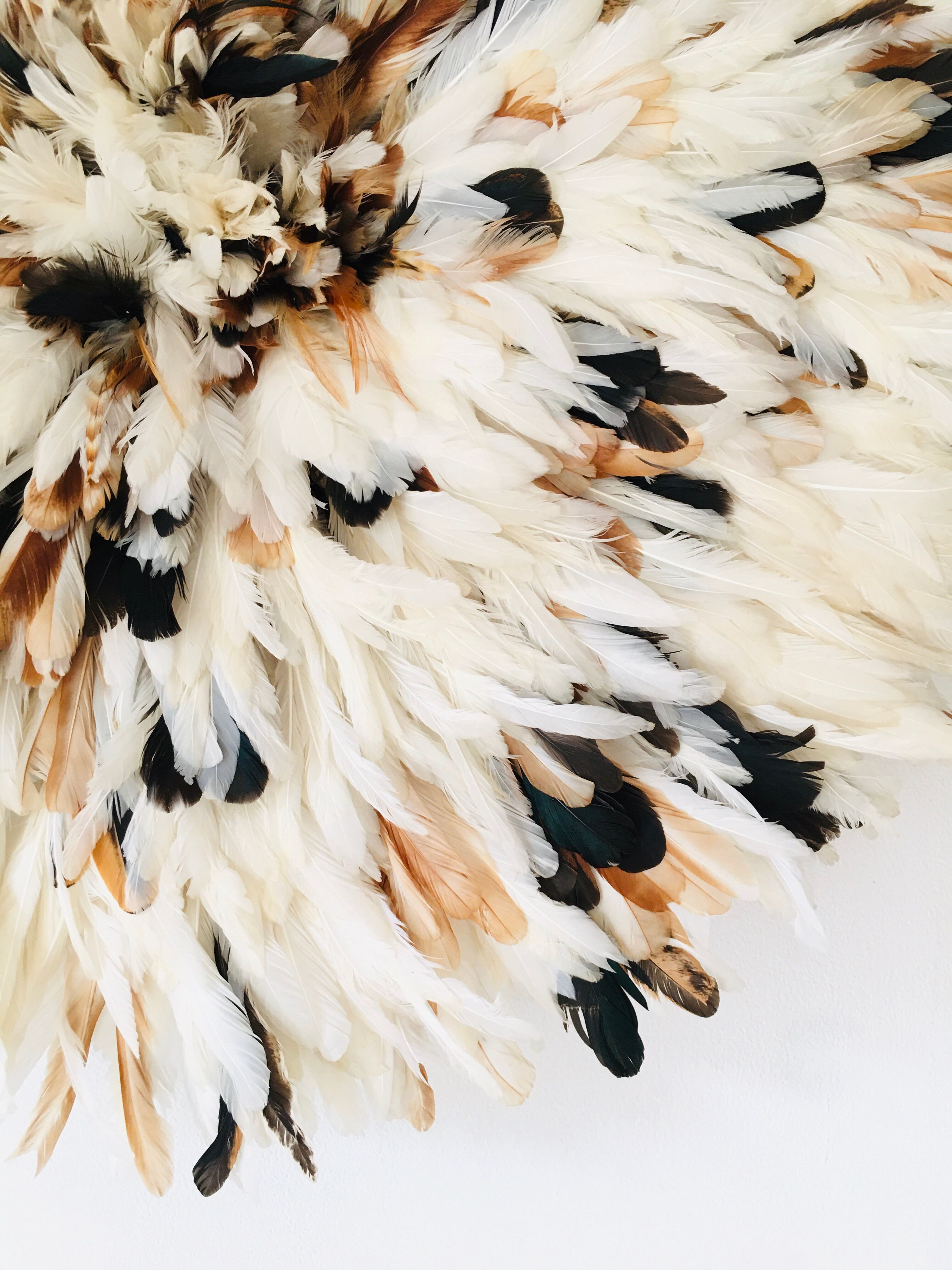 Speckled white jujuhat 75 cm