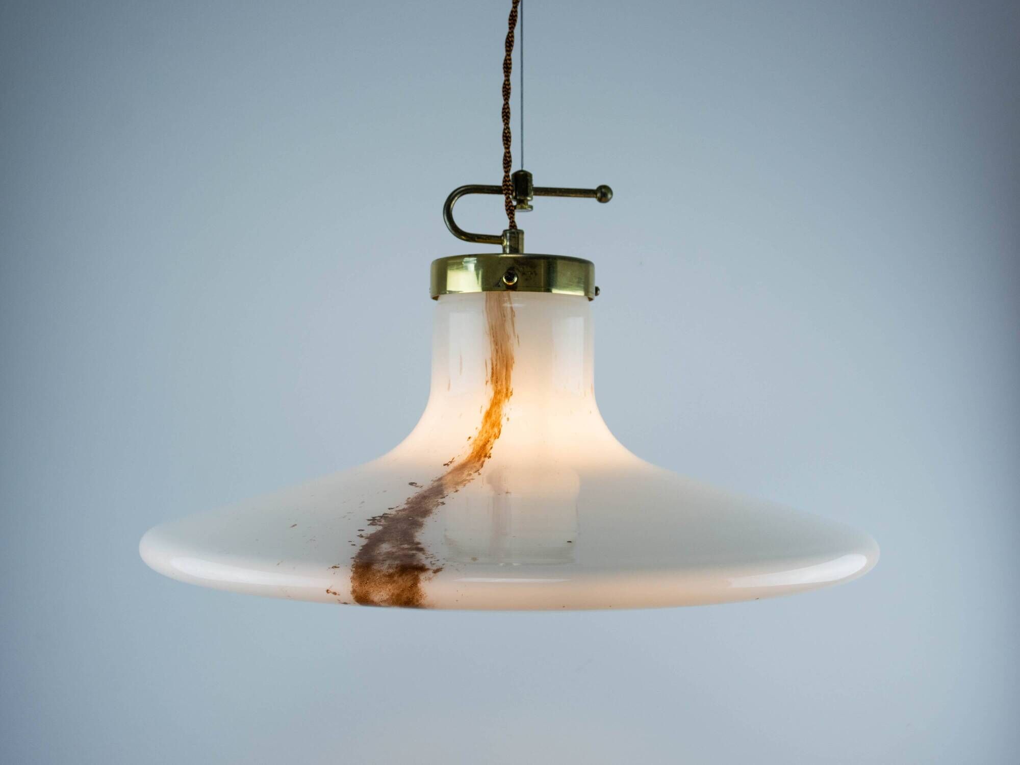 Space age Peill & Putzler like Glass Pendant