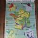 School map  "La France Agricole"