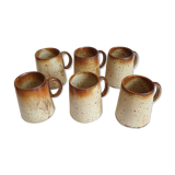 J P sandstone cups