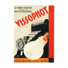 Reproduction affiche publicitaire année 1950 "VISSOPHOT"