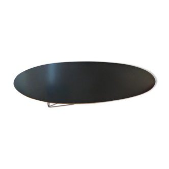Elliptical coffee table by Charles and Ray Eames