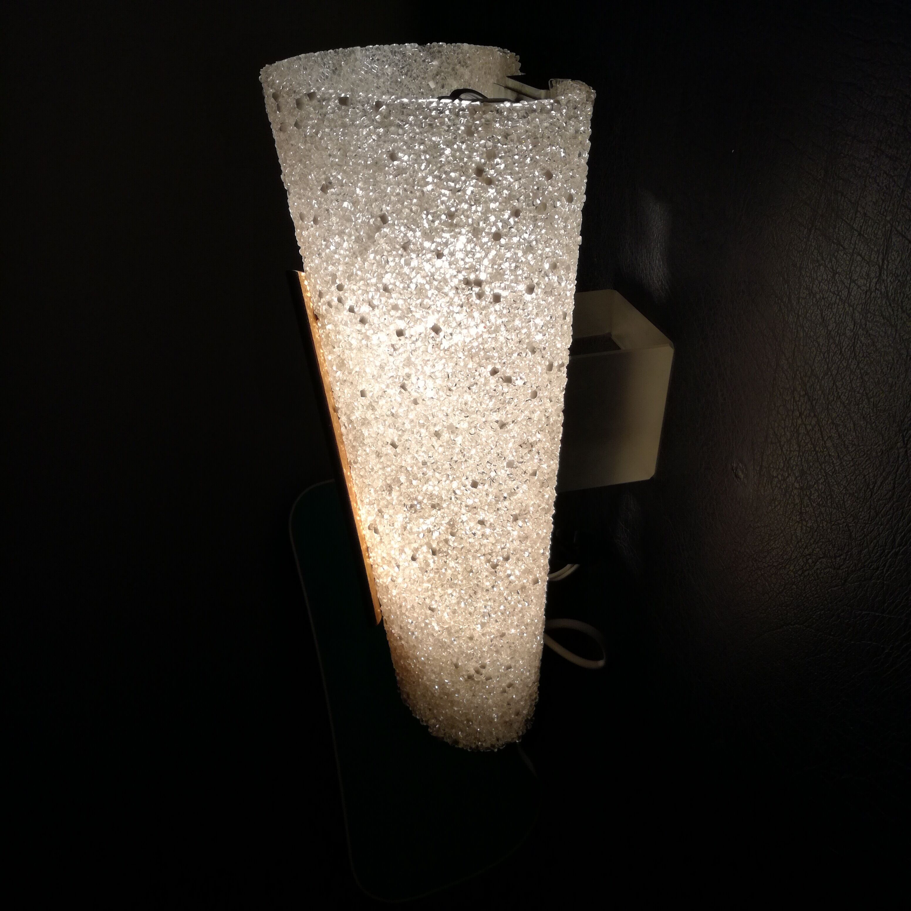 Perspex to 2 lights sonces 1950