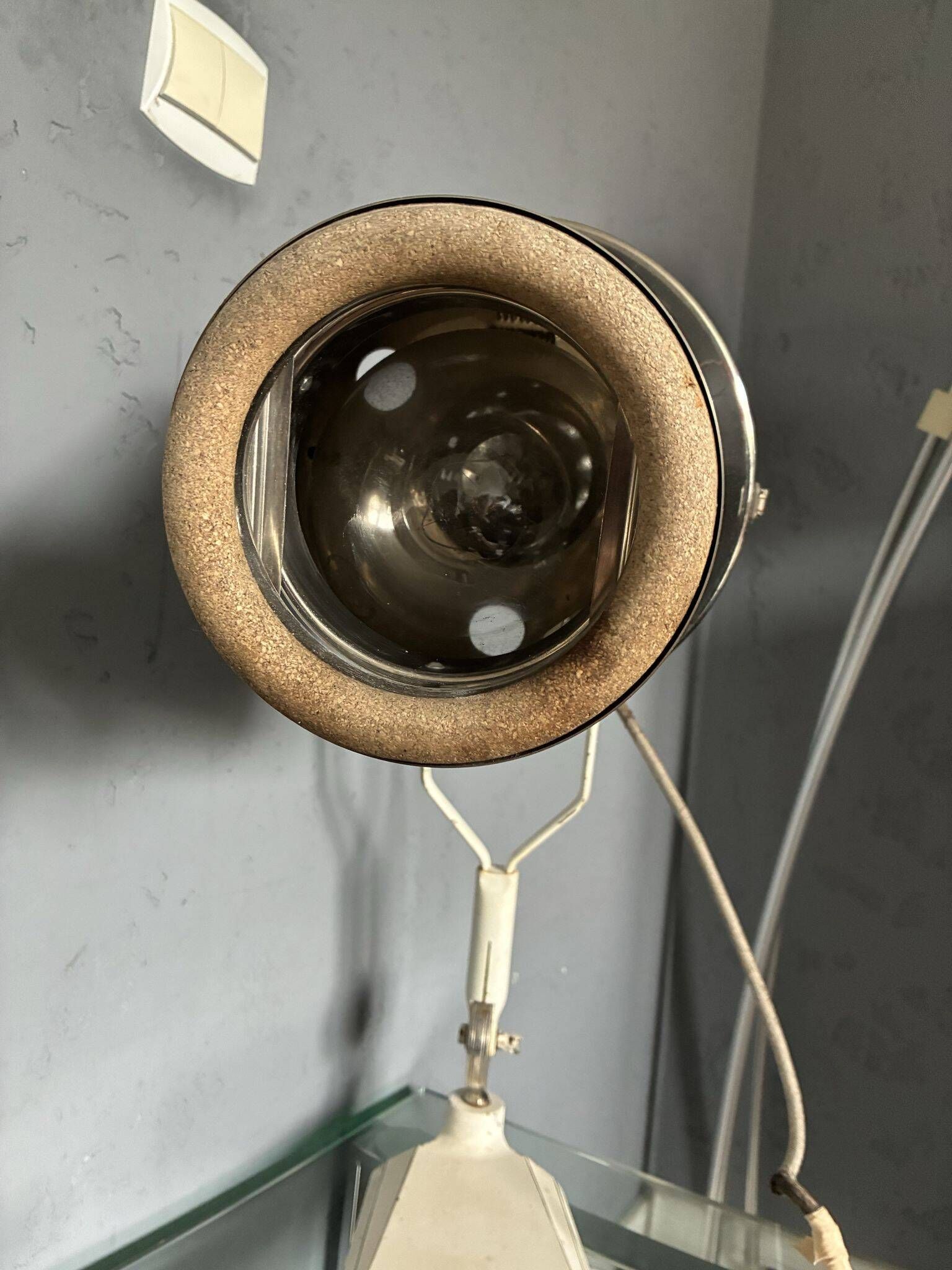 Hanau Sollux medical lamp, industrial design, 1940s